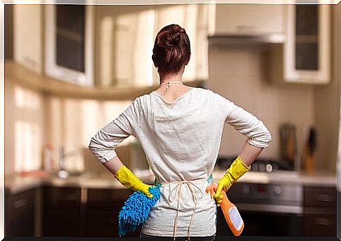 keeping your home clean - cleaning day