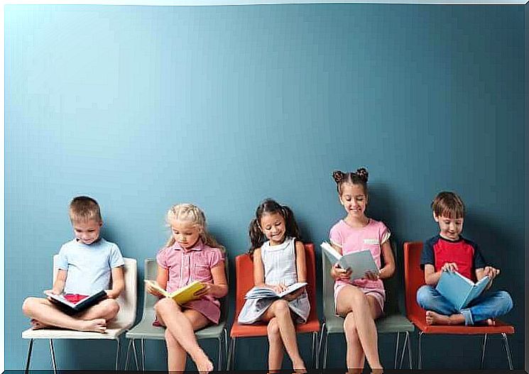 Child education - reading children