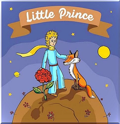 The little prince and the fox