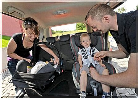 Child lock in the car