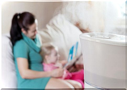 A humidifier is also a great help against nasal congestion in babies.